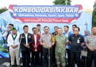 Momentum-Sumpah-Pemuda,-5.000-Mahasiswa-dan-Santri-Gelar-Konsolidasi-Akbar-di-Mapolda-Jatim