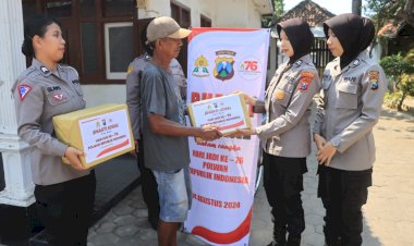 Polres-Probolinggo-Gelar-Bhakti-Sosial,-Sambut-Hari-Polwan-Ke-76