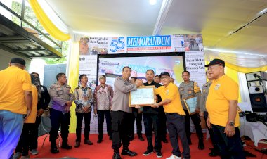 Polresta-Sidoarjo-Raih-Penghargaan-dari-SKH-Memorandum
