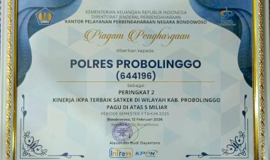 Polres-Probolinggo-Raih-Peringkat-II-Kinerja-IKPA-Terbaik-Semester-II-2025-Dari-KPPN-Bondowoso