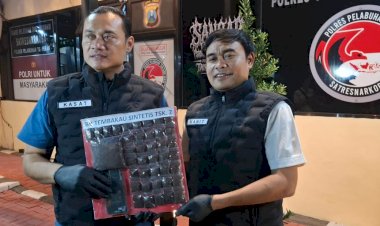Polres-Pelabuhan-Tanjung-Perak-Ungkap-Peredaran-Narkotika,Sita-148,7-gram-Tembakau-Sintetis