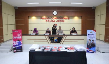 Polda-Jatim-Ungkap-Dugaan-TPPO-Bermodus-Prostitusi-Daring-di-Surabaya-dan-Sidoarjo