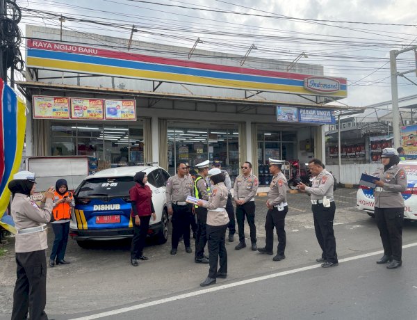 Jelang Ramadhan Ditlantas Polda Jatim Petakan Blackspot dan Rawan Bencana di Malang