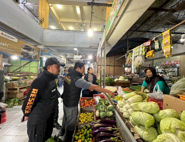 Jelang Ramadan, Satgas Pangan Polres Madiun Kota Pantau Bapokting