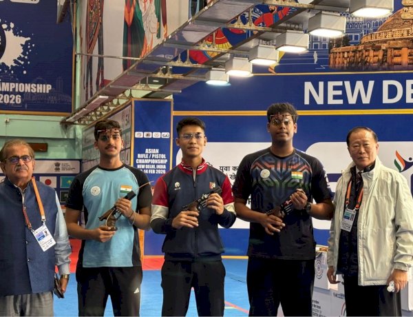 Prestasi Gemilang Anggota Polri: Briptu Muhamad Fawwaz Aditia Farrel Raih Medali Emas dan Pecahkan Rekor Dunia di Ajang Asian Rifle/Pistol Chqmpion 2026 India