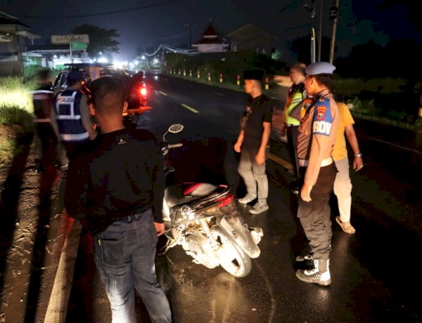 Polres Bangkalan Gelar KRYD Bulan Suci Ramadhan 13 Motor Tanpa STNK Diamankan