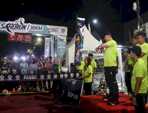 Sahurun 30K Polres Magetan Wadahi Komunitas Pelari di Bulan Ramadhan