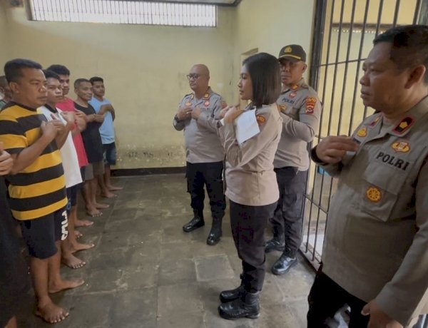 Melepas Emosi Negatif, Tahanan Polres Flores Timur Temukan Ketenangan Lewat USEFT.