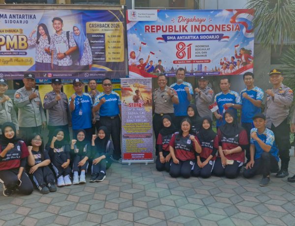 Polsek Buduran Sosialisasikan Wawasan Kebangsaan pada Pelajar