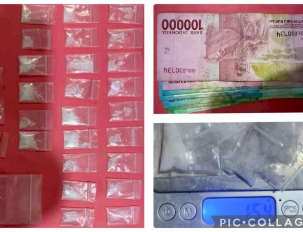 Polres Pelabuhan Tanjung Perak Ungkap Peredaran Narkoba, Satu Tersangka dan 28 Poket Sabu Diamankan