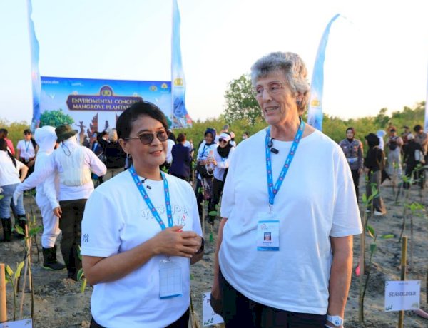Presiden IAWP Tegaskan Kepedulian Polwan Dunia pada Kelestarian Alam Bali