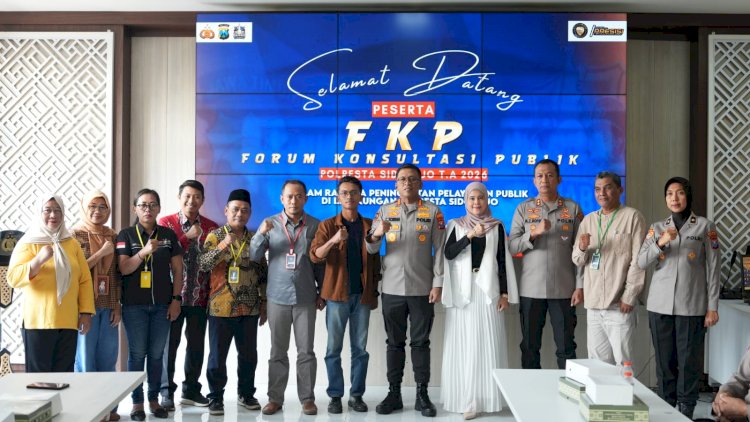 Polresta-Sidoarjo-Gelar-Forum-Konsultasi-Publik-untuk-Optimalisasi-Pelayanan