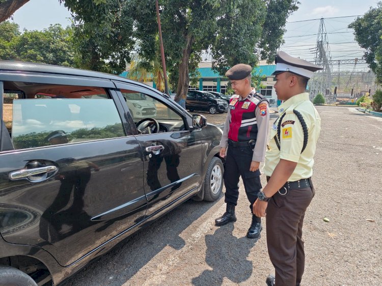 Dukung Pengamanan KTT AIS Forum 2023 di Bali, Polres Situbondo Gelar Patroli Obvit Gardu Induk PLN