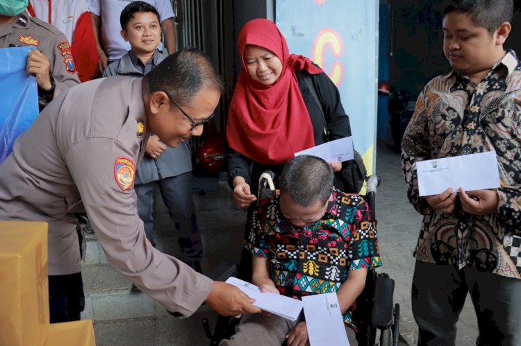 Perpenca Beri Apresiasi Polres Jember Sentuh Hati Disabilitas dan ODGJ