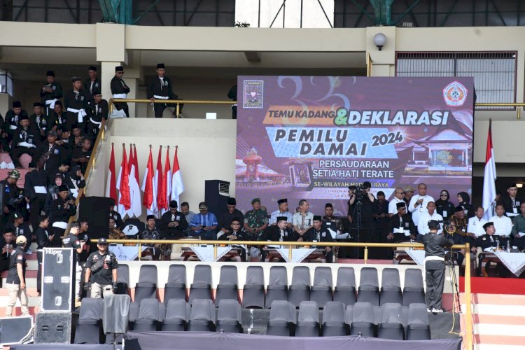 Deklarasi Pemilu Damai oleh PSHT se Madiun Raya Aman dan Tertib, Kapolres Madiun Kota Apresiasi Warga Perguruan Silat