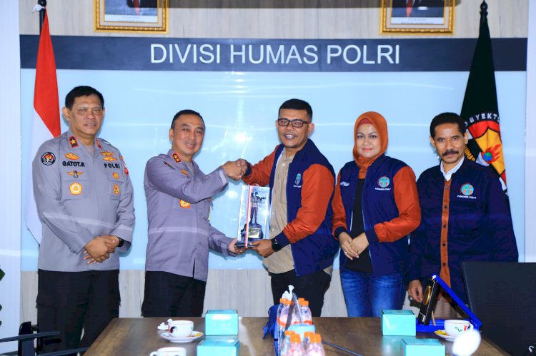 Kadiv Humas dan IWO Perkuat Komitmen Wujudkan Pemilu Damai