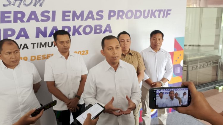 Polda Jatim Terus Bentengi Generasi Emas Produktif Tanpa Narkoba