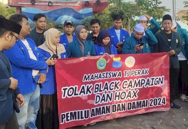 Himpunan Mahasiswa Tanjungperak Deklarasikan Tolak Black Campaign dan Hoaks