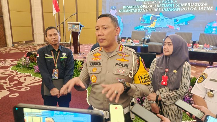 Rakor Kesiapan Operasi Ketupat Semeru 2024 Lintas Sektoral, Polda Jatim Siapkan Pelayanan Mudik Lebaran