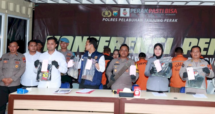 *Polres Tanjungperak Tetapkan 18 Orang Tersangka Pengrusakan Usai Final Liga 1 di Bangkalan*