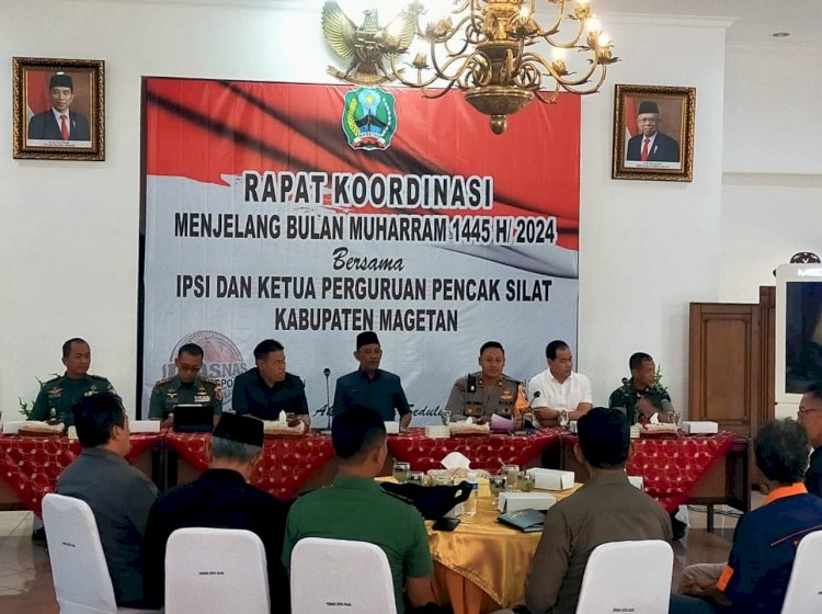 Polres Magetan Himbau Perguruan Silat Hindari Kegiatan yang Memicu Konflik