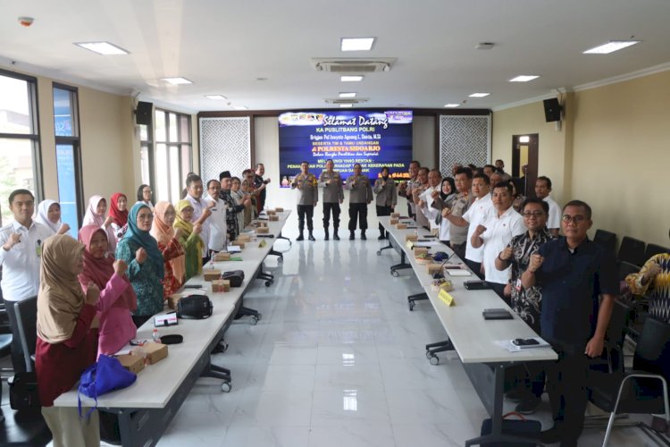 Puslitbang Polri ke Polresta Sidoarjo, Teliti Penanganan Kekerasan Perempuan dan Anak