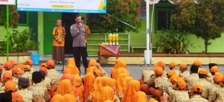 Polisi Ajak Pelajar MIN 2 Sidoarjo Cegah Bullying