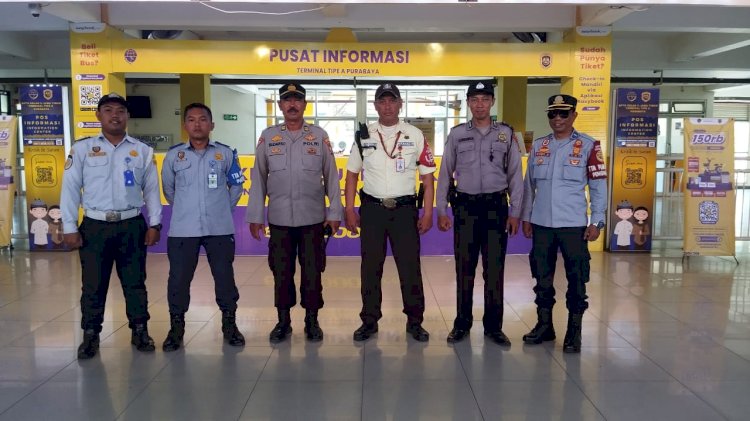 IAF 2024, Polresta Sidoarjo Amankan Bus Tujuan Bali di Terminal Purabaya