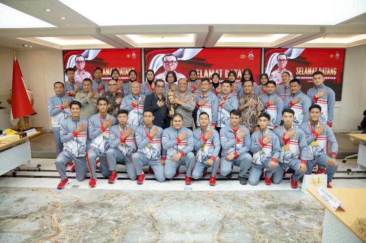 Catatan Emas Tim Taekwondo Garbha Presisi, Jadi Juara umum 2 di Asian Police Championship Open 2024