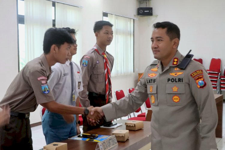 Polres Probolinggo Rekrut Pelajar Duta Kamtibmas, Wujudkan Pelajar Berkarakter Pancasila