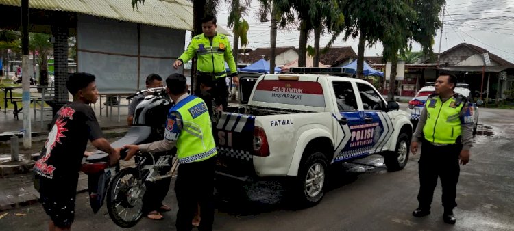Polres Jember Amankan Sejumlah Ranmor Tak Sesuai Spektek Sering Balap Liar