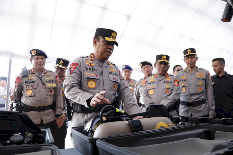 Polri Gelar Apel Gelar Pasukan Kesiapan Hadapi Bencana dan Konflik Sosial 2026