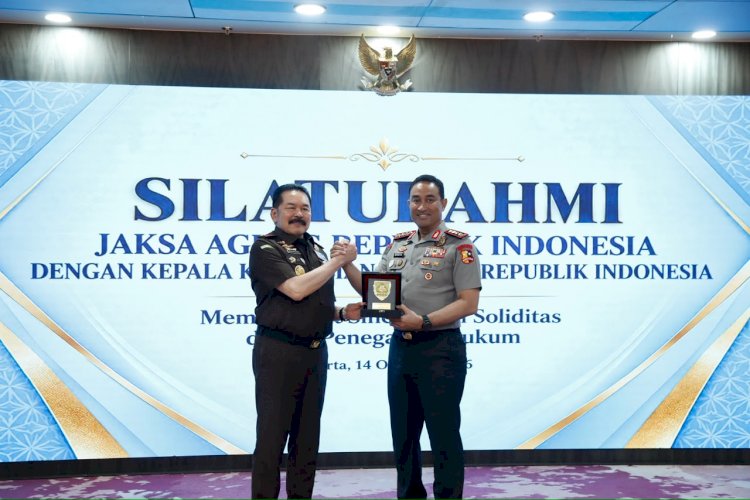 Temui Jaksa Agung, Kapolri Suyudi Dorong Kolaborasi Penegakan Hukum